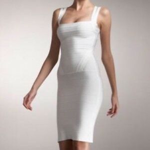 Herve Leger dress, color Alabaster, size XS, New